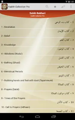 Hadith Collection android App screenshot 3