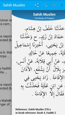 Hadith Collection android App screenshot 5